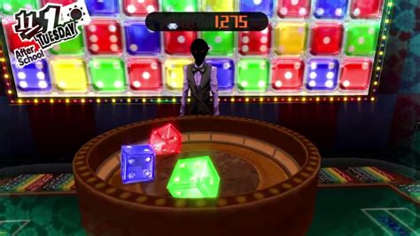 persona 5 casino dice game.